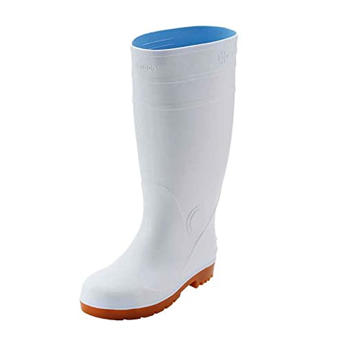 [MARUGO(マルゴ)] 安全長靴 鋼製先芯 耐油 安全プロハークス 870 ホワイト 25.5 cm